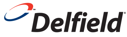Logo of a brand featuring the word "Delfi" in bold, modern typography. The text is dark against a light background, emphasizing clarity and professionalism.