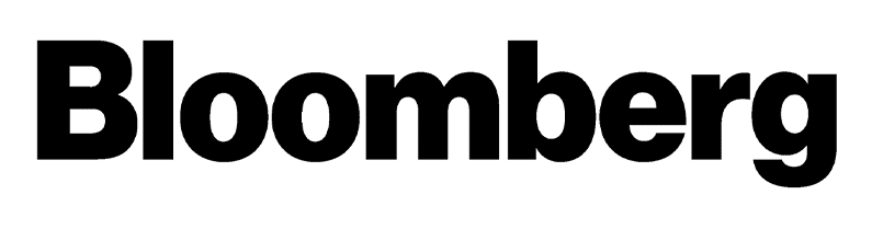 Logo of Bloomberg in bold, black text on a white background.