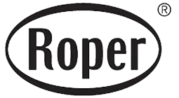 Roper logo in black and white